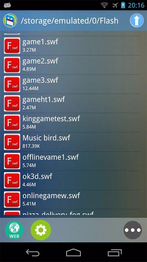 新flash游戏播放器截图3