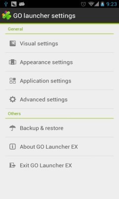 GO桌面HD版截图1