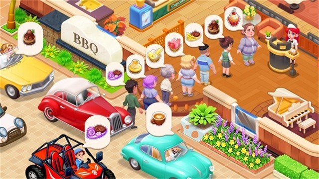 快乐晚餐故事手游截图2