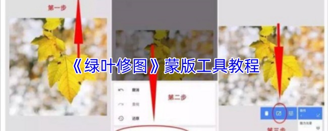 《绿叶修图》蒙版工具教程
