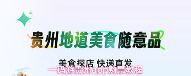 一码游贵州app购票教程