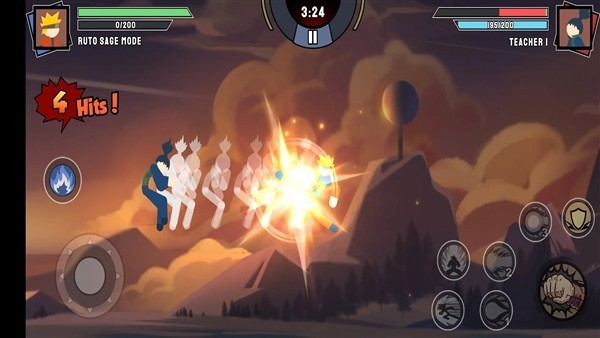 火柴人忍者格斗内置MOD菜单版截图2