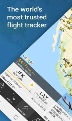 Flightradar24航班追踪器截图1