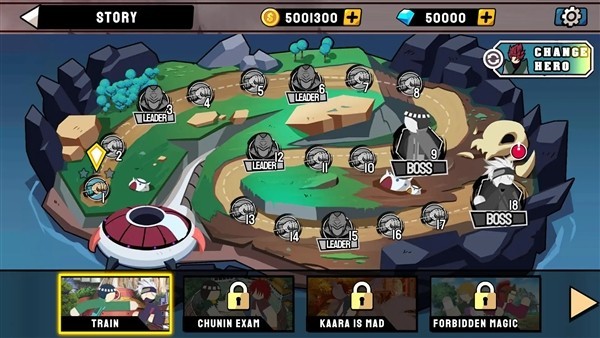 火柴人忍者格斗内置MOD菜单版截图1