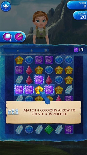 冰雪奇缘冰纷乐手游截图2