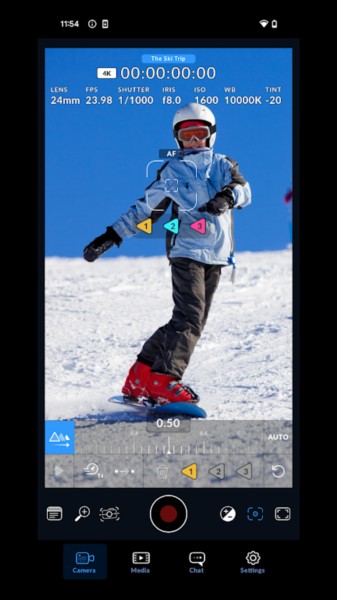 Blackmagic camera截图2