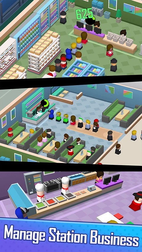 Idle Railway Tycoon(闲置铁路大亨)截图1