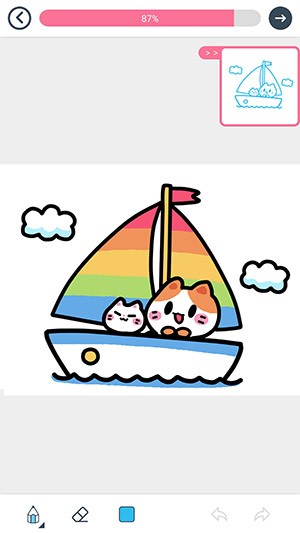 花花简笔画截图2