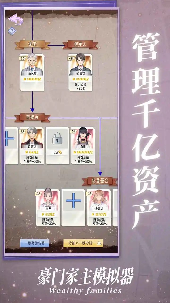 豪门家主模拟器免广告版截图1