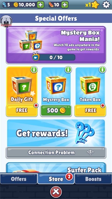 地铁跑酷怪兽手游截图2