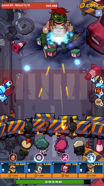 僵尸空闲防御手游截图1