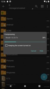ZArchiver Pro蓝色版app截图3