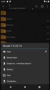 ZArchiver Pro蓝色版app截图2