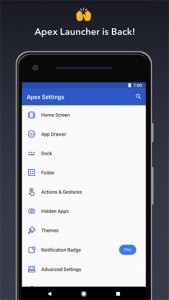 Apex Launcher启动器最新版截图1